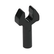 Bar 1L with Clip [Cut Edges and One Side Hole] [Full Clip], Black