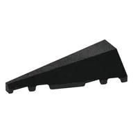 Brick Wedged, Sloped 2 x 5 Left, Black