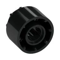 Technic Driving Ring Extension, 8 Ridges, Black