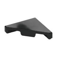 Tile 45° Cut 2 x 2 (Triangle), Black