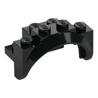 Wheel Arch, Mudguard 4 x 2 x 2 1/2, Black
