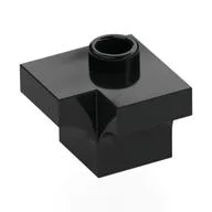 Brick Arch 1 1/2 x 1 1/2 Corner, Black