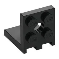 Bracket 2 x 2 - 2 x 2, Black