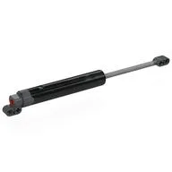 Technic Linear Actuator with Dark Bluish Gray Ends Long, Black