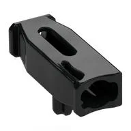 Launcher 4 x 2 x 1 with Bottom Axle, Black