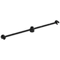 Duplo Hose Flexible 11L with Grabber Hand Ends and Middle Stud, Black