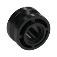 Wheel 11 x 8 with Center Groove, Black