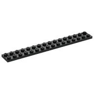 Plate 2 x 16, Black