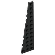 Wedge Plate 12 x 3 Left, Black