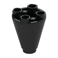 Cone 2 x 2 x 2 Inverted, Black