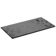 Tile 8 x 16 with Smooth Surface, Black