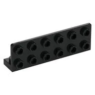Bracket 1 x 6 - 2 x 6 Inverted, Black