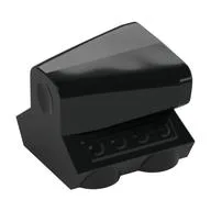 Engine / Air Scoop 2 x 2, Black