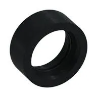 Tyre 14 x 6 Solid Smooth, Black