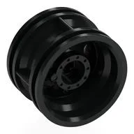 Wheel 30.4 x 20 without Pinholes, with Reinforced Rim, Black