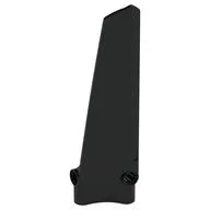 Technic Panel Fairing Long Smooth Inverted, Side A #40, Black