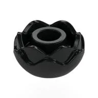 Plant, Flower, Peony Rose with 2 Layers, Black