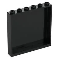 Panel 1 x 6 x 5, Black