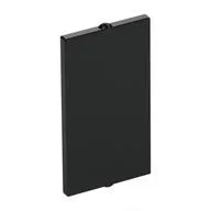 Glass for Window 1 x 2 x 3 Flat Front, Black