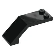 Windscreen 5 x 2 x 1 2/3, Black
