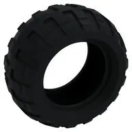 Tyre 68.7 x 34 R, Black