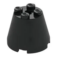 Cone 3 x 3 x 2, Black