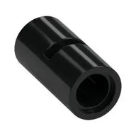 Technic Pin Connector Round [Slotted], Black