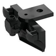 Train Buffer Beam with Sealed Magnets and Plow [Type 1], Black