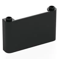 Windscreen 1 x 6 x 3, Black