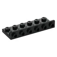 Bracket 2 x 6 - 1 x 6 Inverted, Black