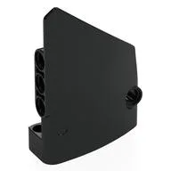 Technic Panel Fairing #14 Large Short Smooth, Side B, Black