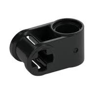 Technic Axle and Pin Connector Perpendicular, Black