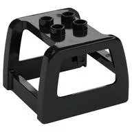 Duplo Cabin Top 4 x 4, Black