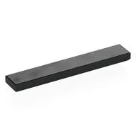 Tile 1 x 6 with Groove, Black