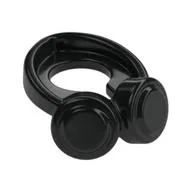 Minifig Neckwear Headphones, Black
