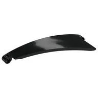 Technic Panel Curved 5 x 13 x 2 Tapered, Left #50, Black