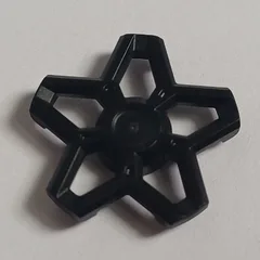 Wheel Cover 5 Spoke, No Rim, Black