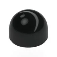 Dome 1 x 1 x 2/3, Black