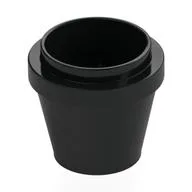 Flower Pot 2 x 2x 1 2/3, Black
