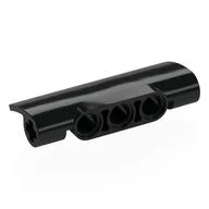 Technic Panel Fairing 2 x 5 x 1, Black