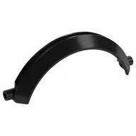 Technic Panel Car Mudguard 13 x 2 x 5, Black