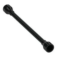 Flexible Hose 8.5L with Tabless Ends (Fixed Ends same color as Tube), Black