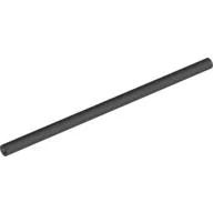 Hose Rigid 3mm D. 9L / 7.2cm, Black