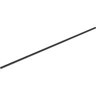Hose Rigid 3mm D. 25L / 20.0cm, Black
