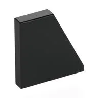 Wedge Tile 2 x 2 Right, Black