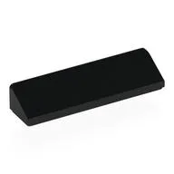 Brick Sloped 30° 1 x 4 x 2/3, Black
