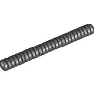 Hose, Ribbed 7mm D. 9L / 7.2cm, Black