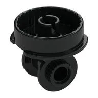 Technic Rotation Joint Disk with Pin and Double Rotation Joint Ball Half, Black