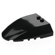 Windscreen 6 x 7 x 1 1/3, Black