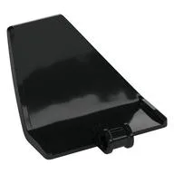 Technic Panel Curved and Bent Angled Right 5 x 4 x 3 #70, Black